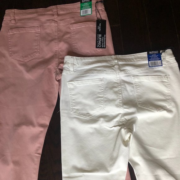 BLUSH COLORED NWT BUFFALO BITTON JEANS - Picture 3 of 5